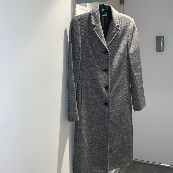 Jackets & Blazers - Houndstooth Coat made in Italy (Lana Laine Wool)